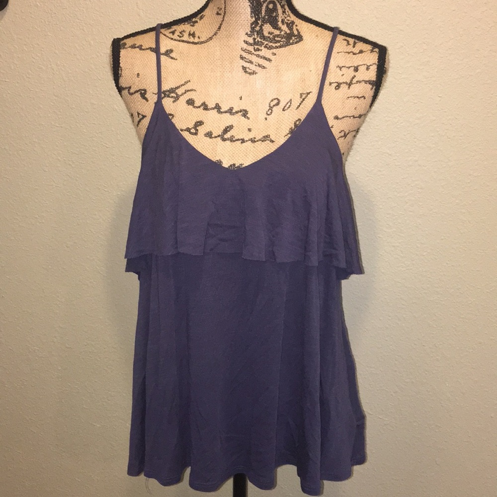 RO&DE purple tank top sz L